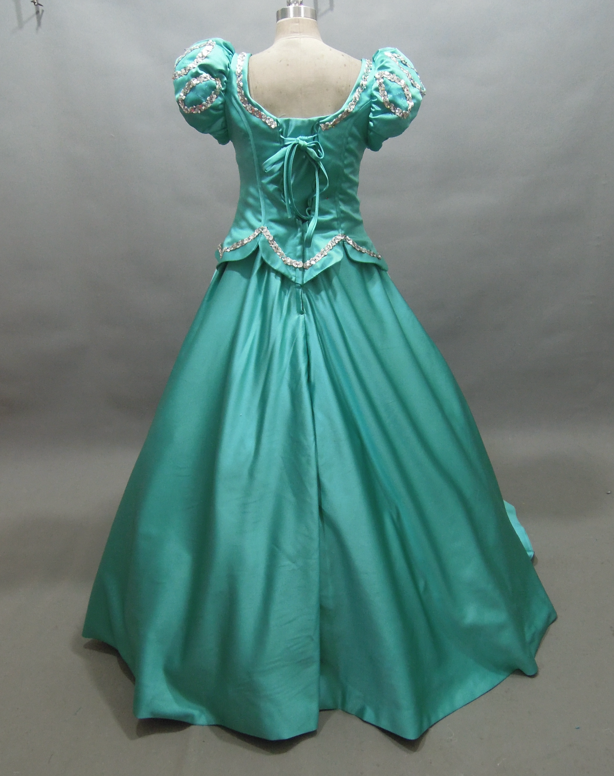 Teal Fairytale Princess Gown – Made to Order