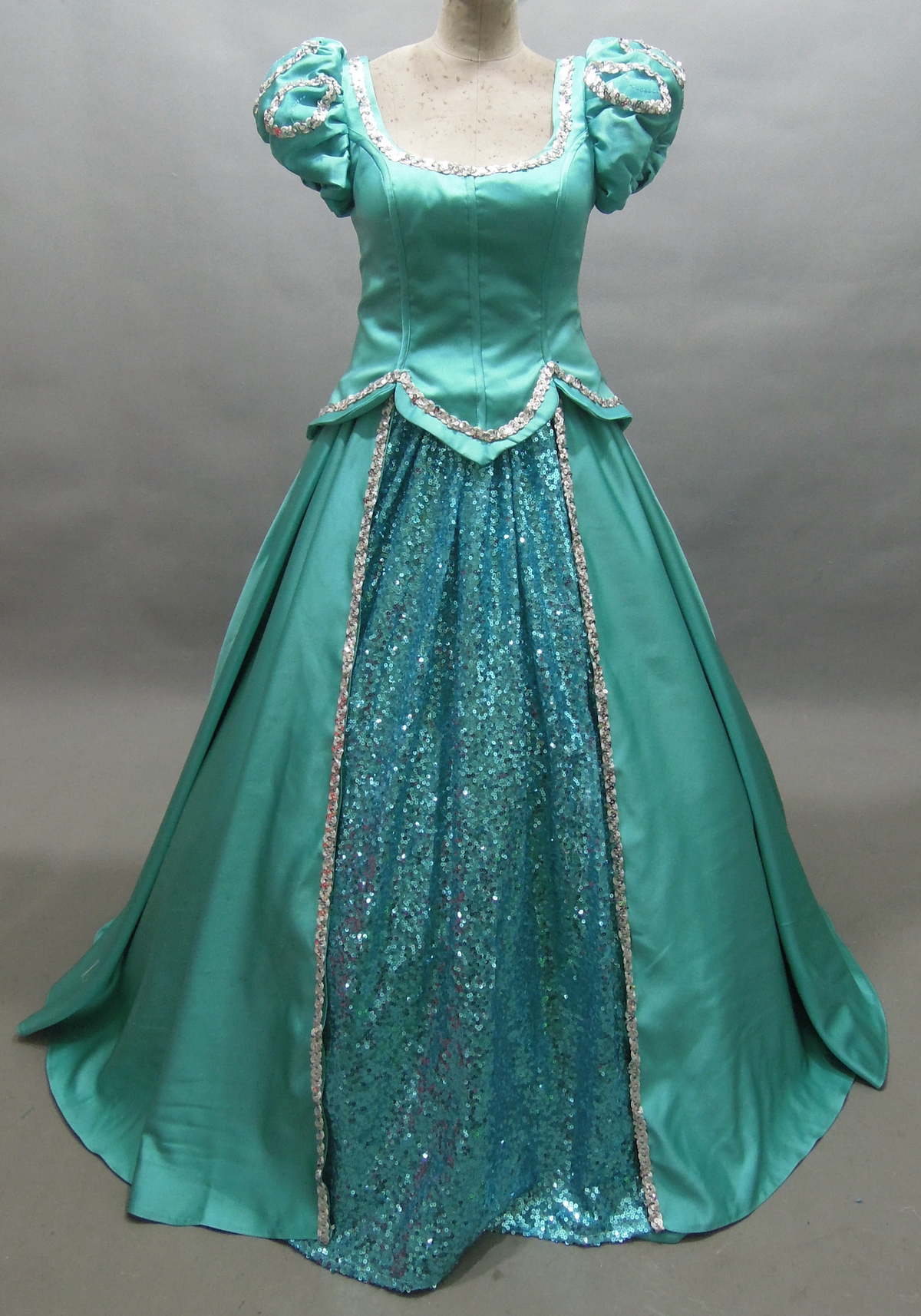 Teal Fairytale Princess Gown – Made to Order