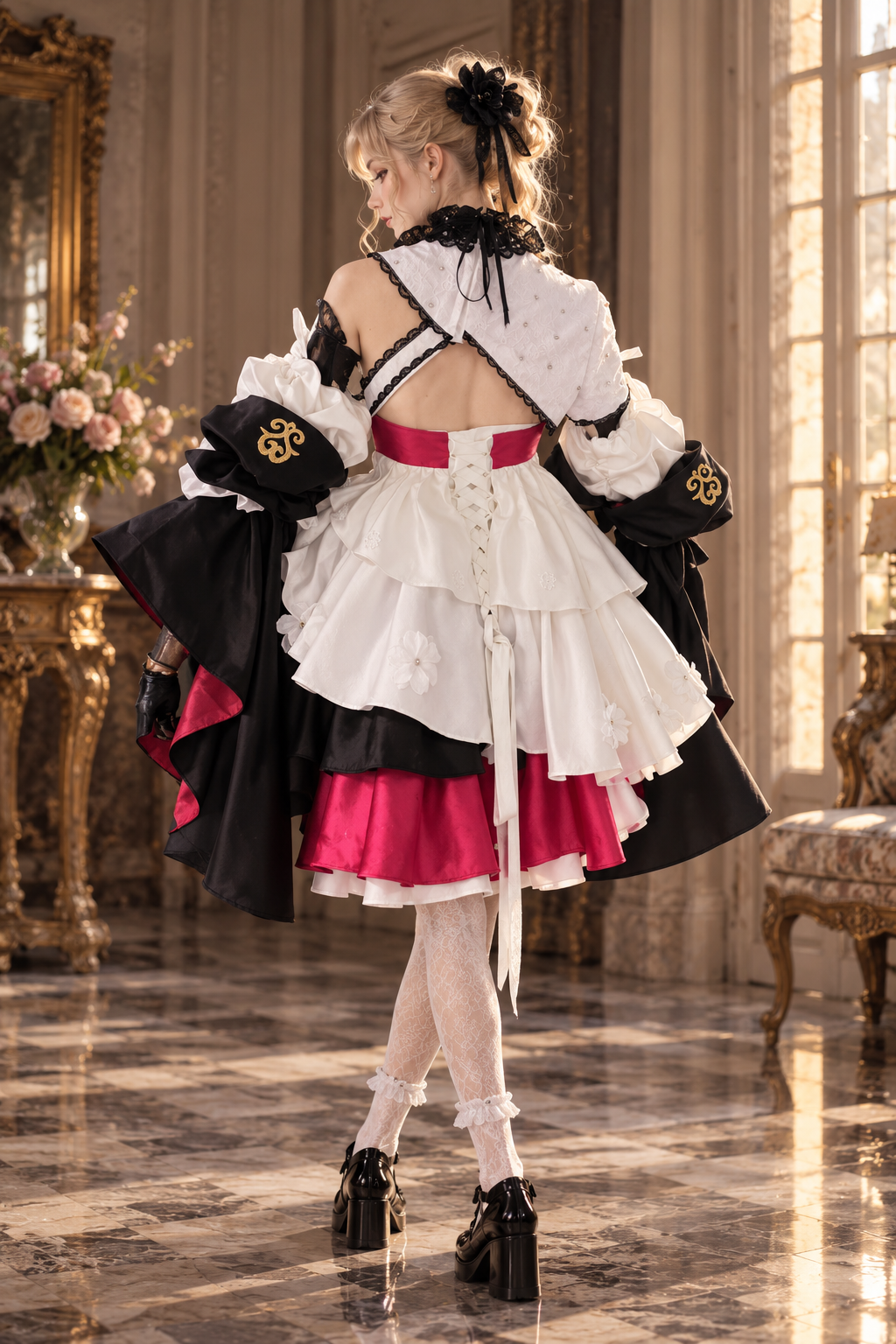 Crimson Reverie – Fantasy Lolita Dress