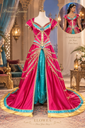 Arabian Nights Princess Costume – Fuchsia & Turquoise Gown
