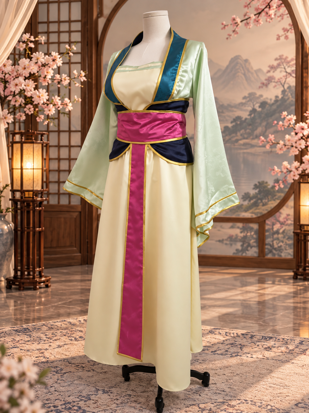 Oriental Princess Costume – Mulan Inspired Fantasy Cosplay Dress