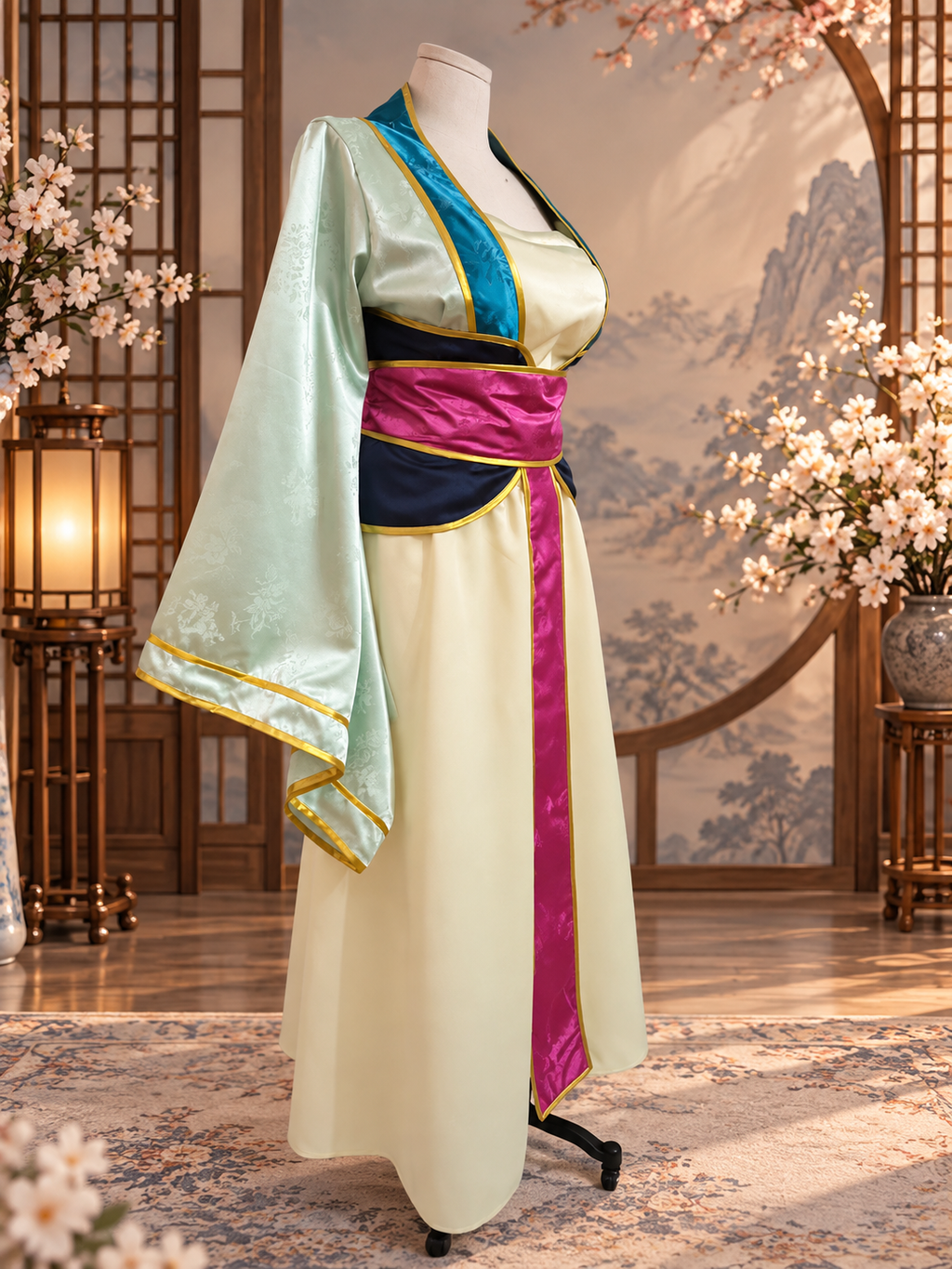 Oriental Princess Costume – Mulan Inspired Fantasy Cosplay Dress