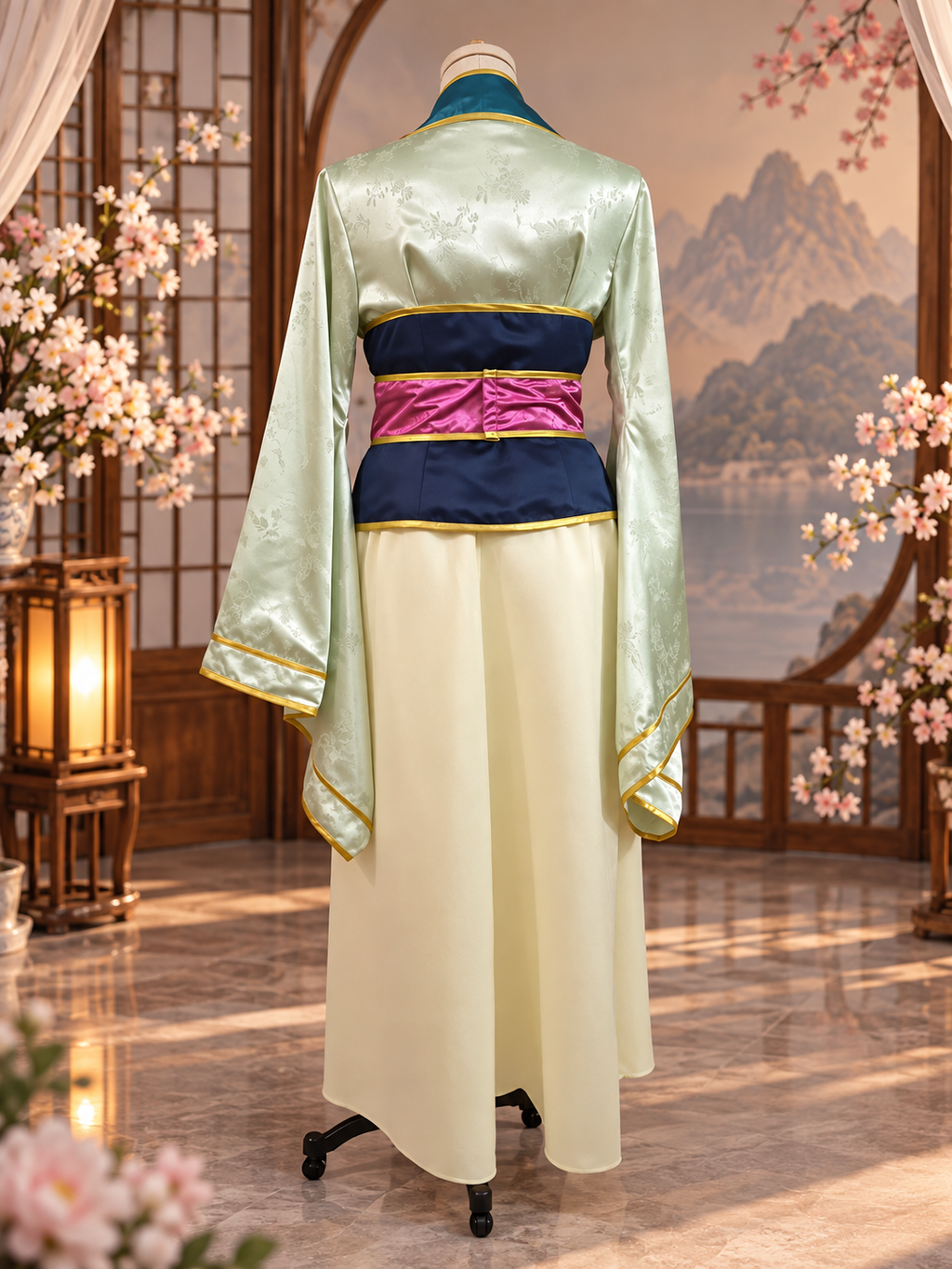 Oriental Princess Costume – Mulan Inspired Fantasy Cosplay Dress