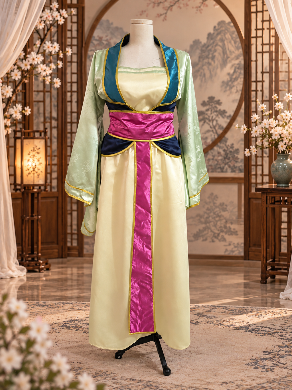 Oriental Princess Costume – Mulan Inspired Fantasy Cosplay Dress