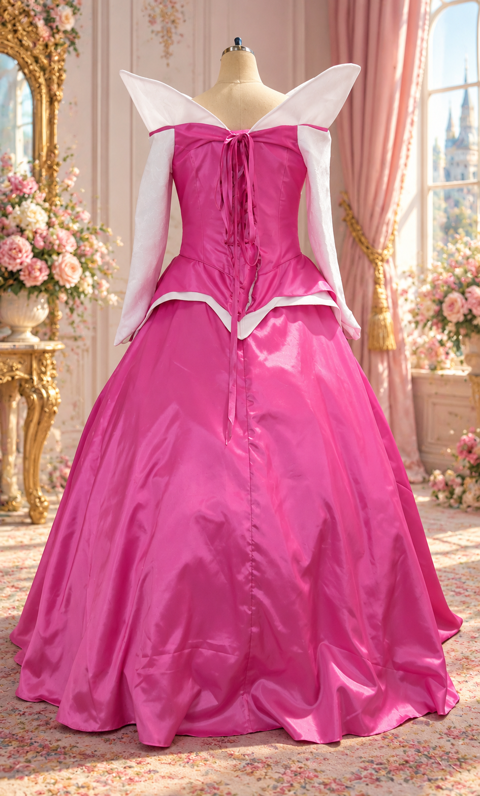 Pink Fairytale Princess Gown Princess Aurora Inspired