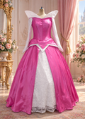 Pink Fairytale Princess Gown Princess Aurora Inspired
