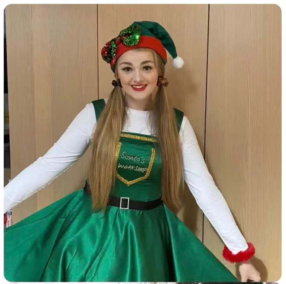 Santa’s Workshop Christmas Elf Dress