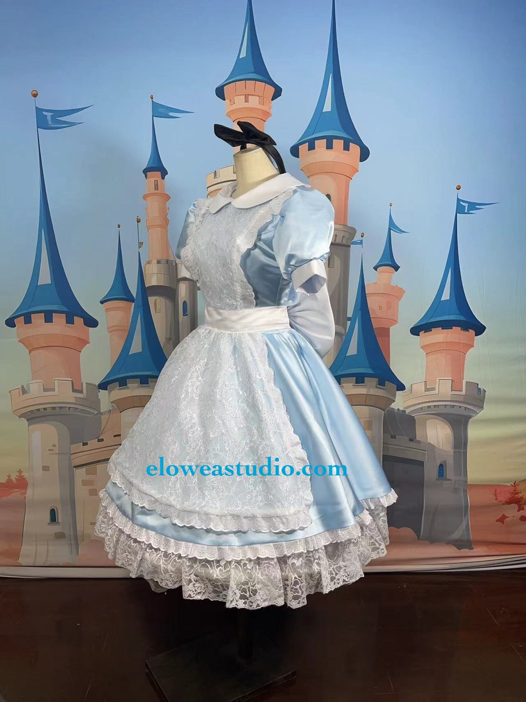 Alice in Wonderland Inspired Blue Dress