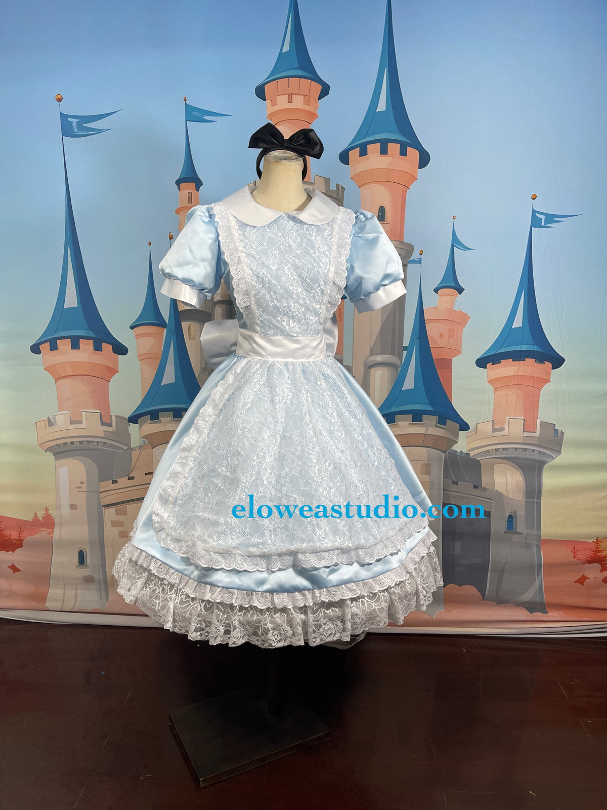 Alice in Wonderland Inspired Blue Dress